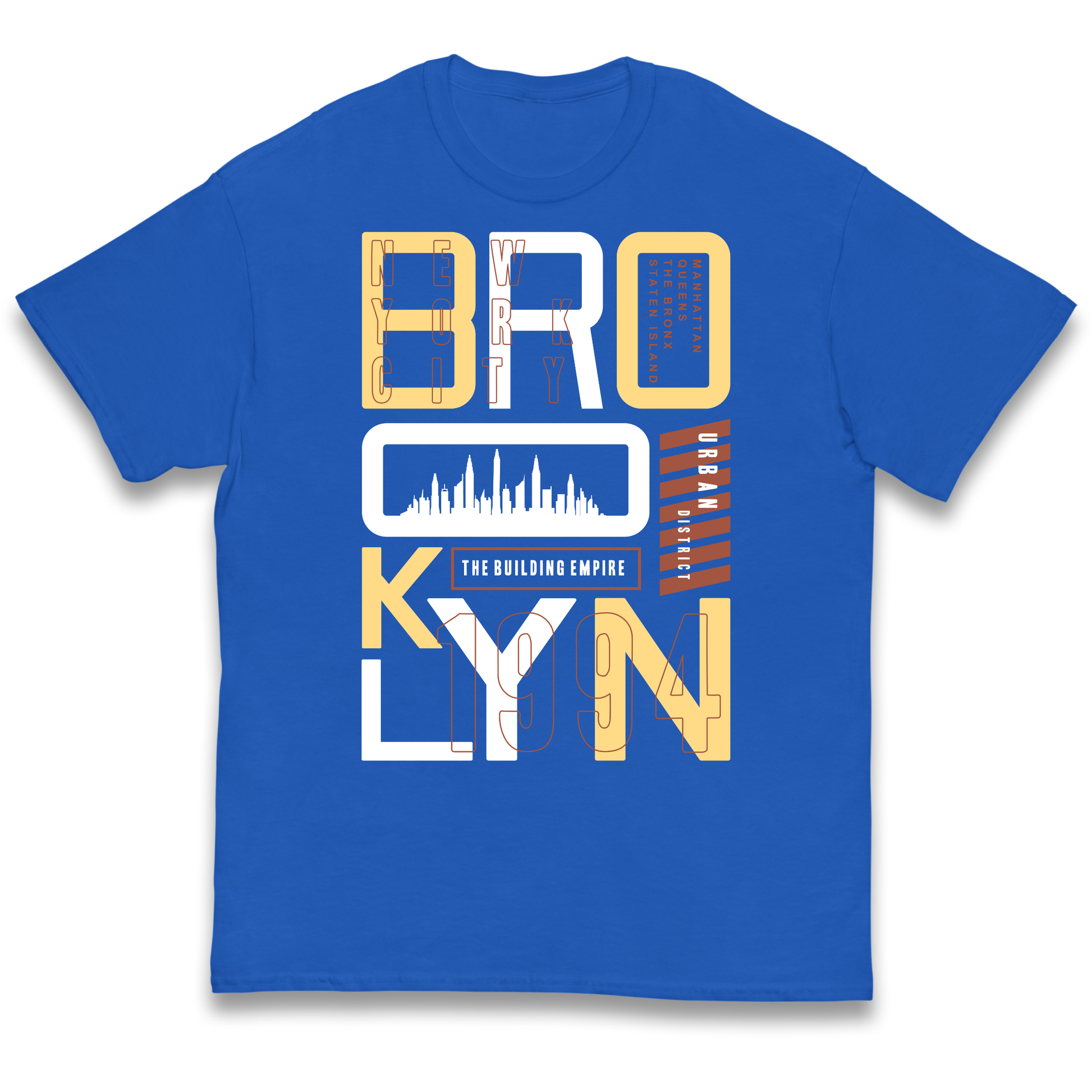 Brooklyn New York Urban District kids t shirt