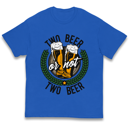 Two Beer or not Two Beer kids t shirt