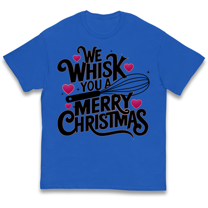 We Whisk You a Merry Christmas kids t shirt