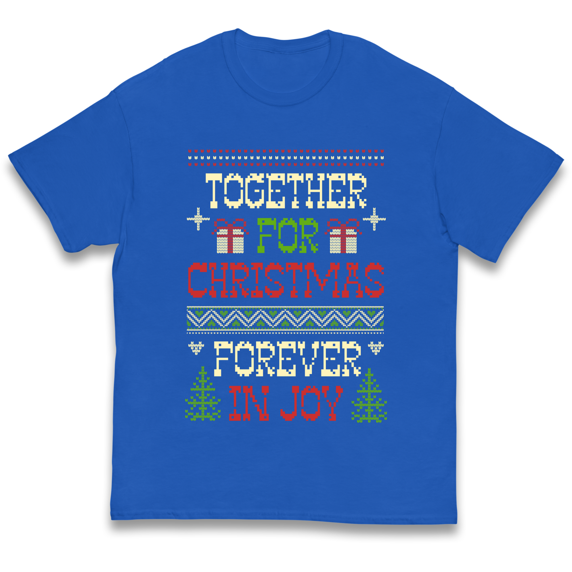 Together for Christmas Forever in Joy Christmas kids t shirt