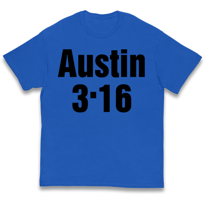 Austin 3 16 kids t shirt