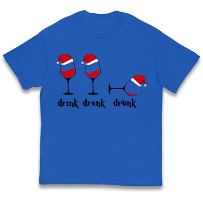 Drink Drank Drunk Kids T Shirt