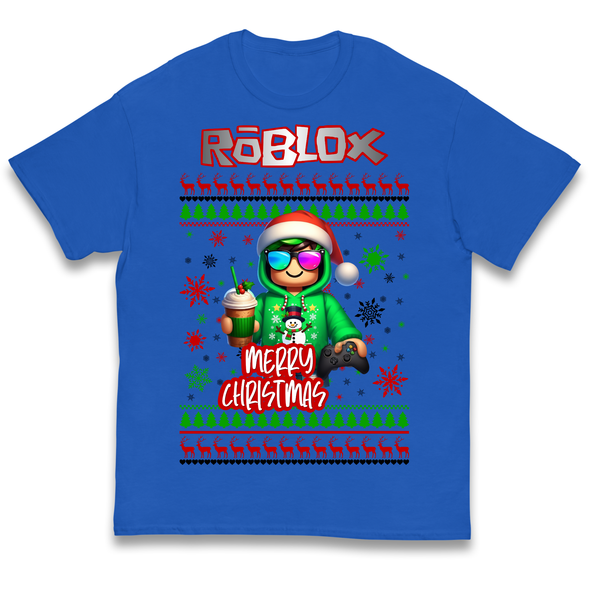 Roblox Merry Christmas Kids T Shirt