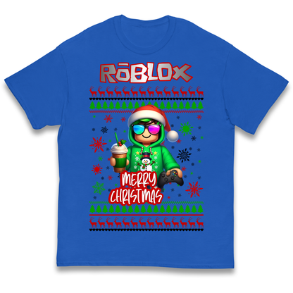 Roblox Merry Christmas Kids T Shirt