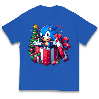 Sonic The Hedgehog Christmas kids t shirt