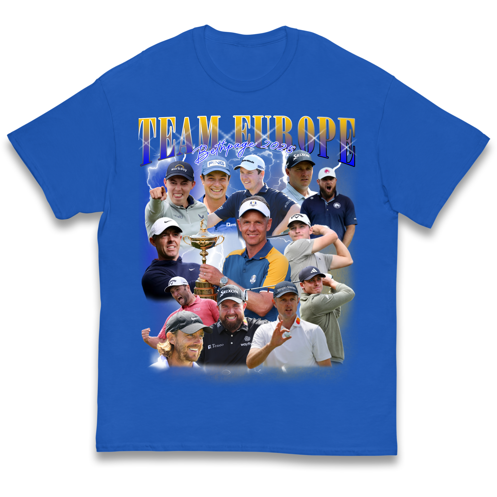 Ryder Cup 2025 Team Europe kids t shirt