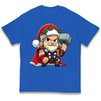 Thor Santa kids t shirt