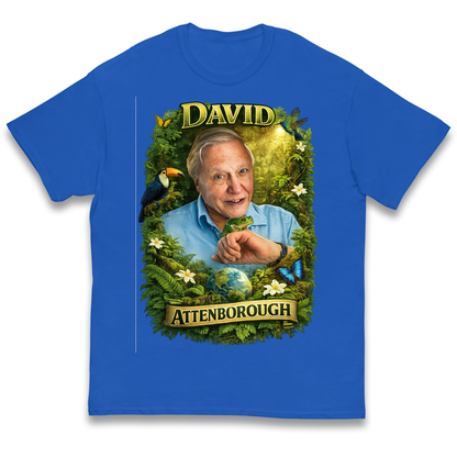 David Attenborough Kids T Shirt