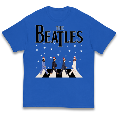 The Beatles Abbey Road Christmas kids t shirt