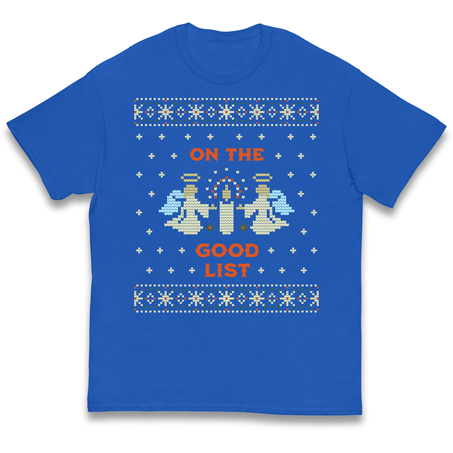 On The Good List Christmas kids t shirt