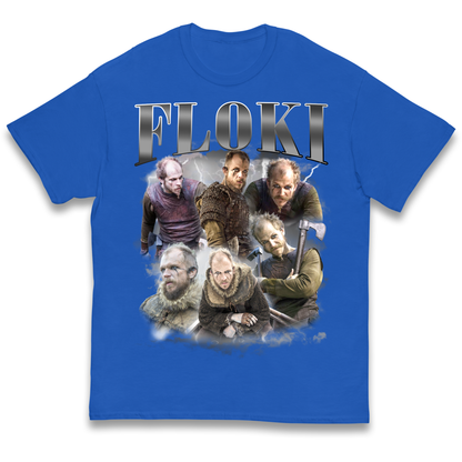 Floki Vikings Kids T Shirt 