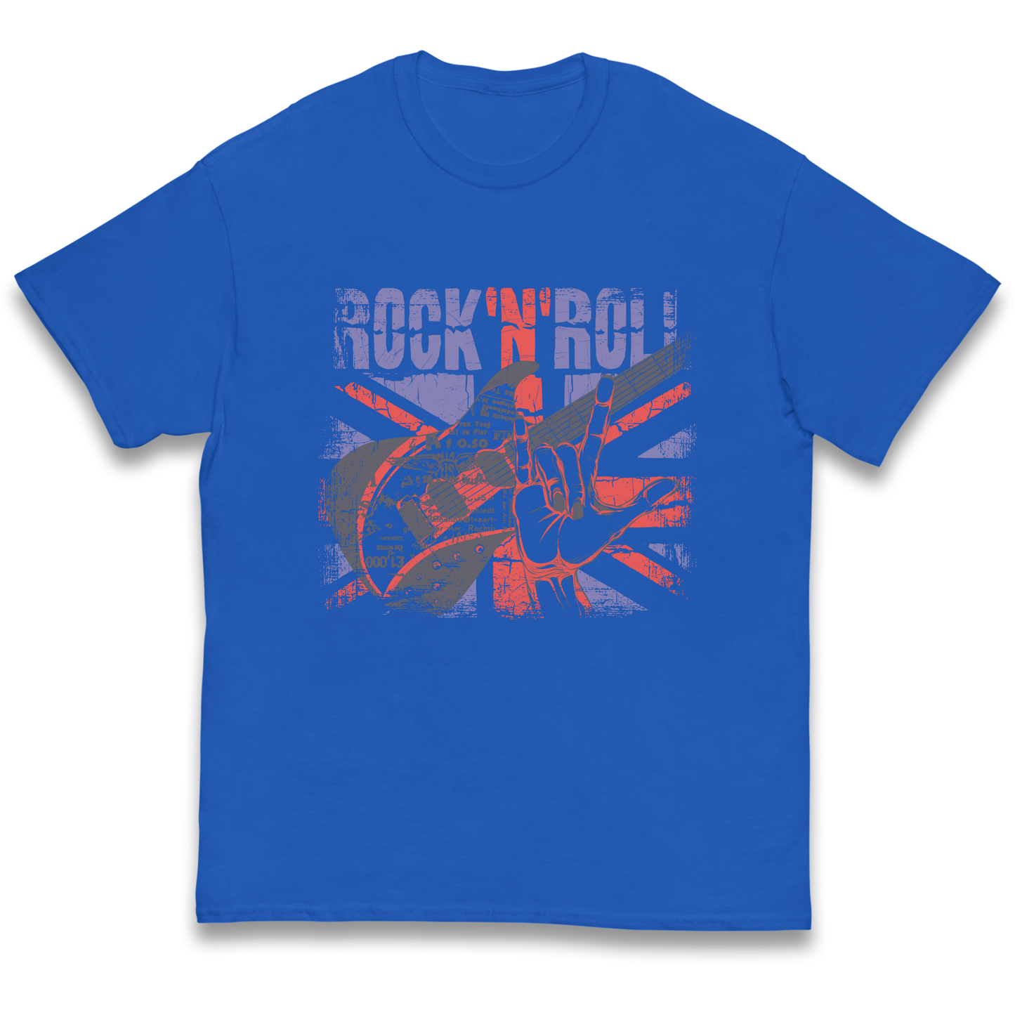 Rock N Roll Union Jack kids t shirt