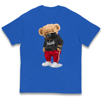 Teddy Bear Hello Streetwear kids t shirt