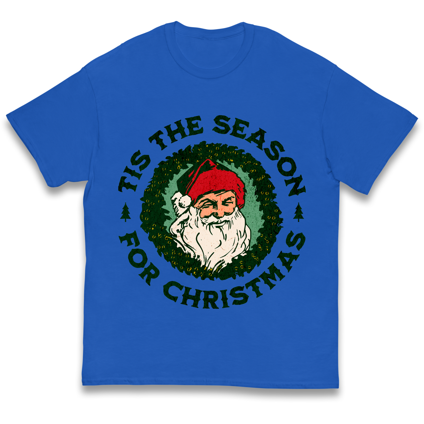 Tis The Season Santa Claus Christmas kids t shirt