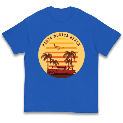 Santa Monica Beach kids t shirt