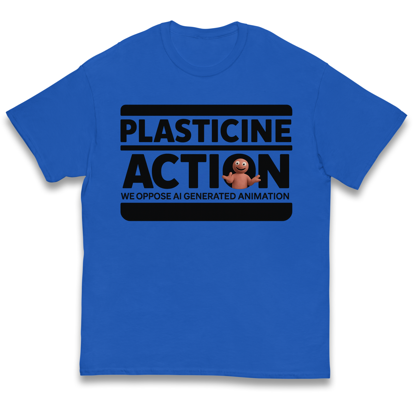 plasticine action kids t shirt