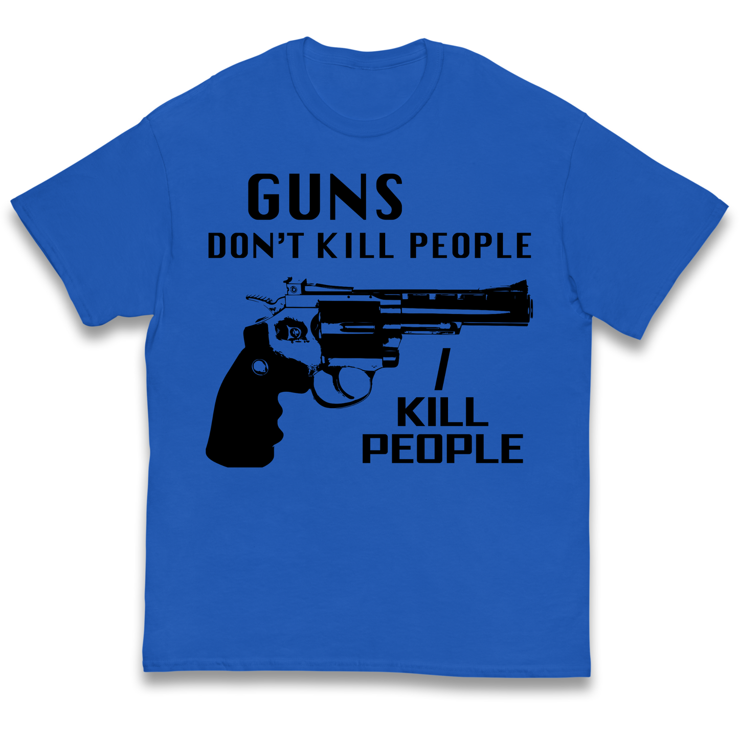 Guns Don’t Kill People Kids T Shirt 