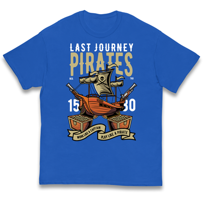 Last Journey Pirates kids t shirt