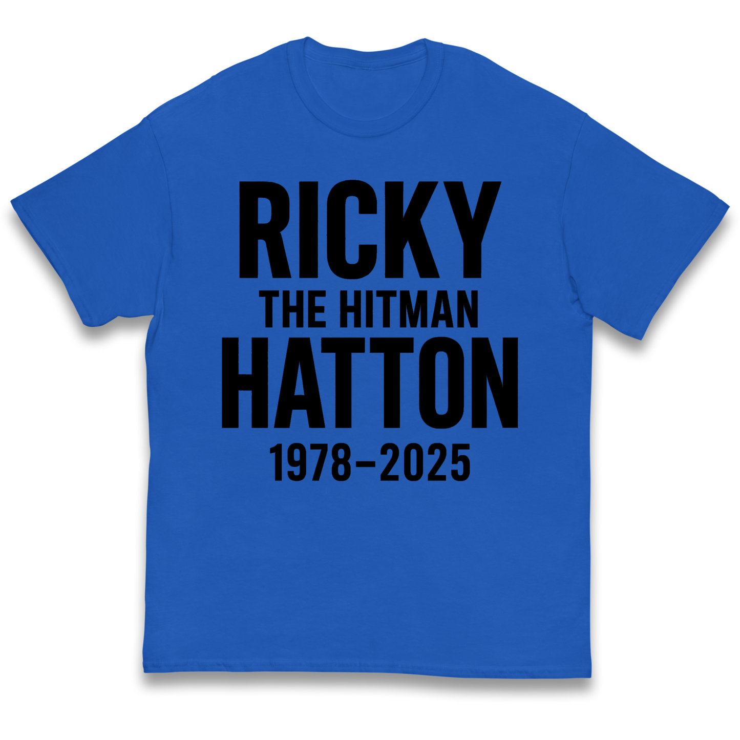 Ricky The Hitman Hatton 1978 2025 kids t shirt