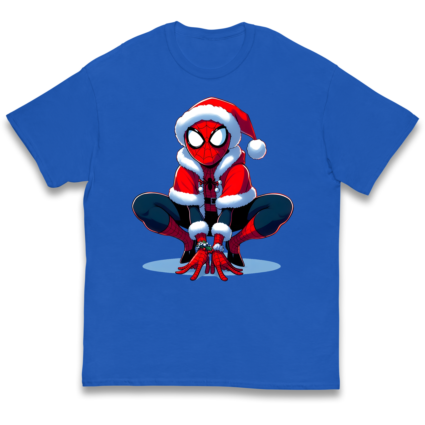 Spiderman Santa kids t shirt