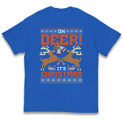 Oh Deer its Christmas kids t shirt