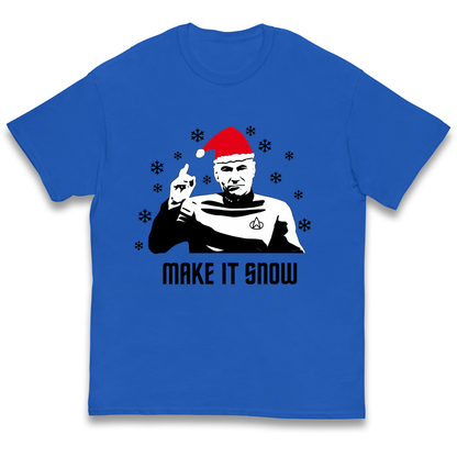 Make It Snow kids t shirt