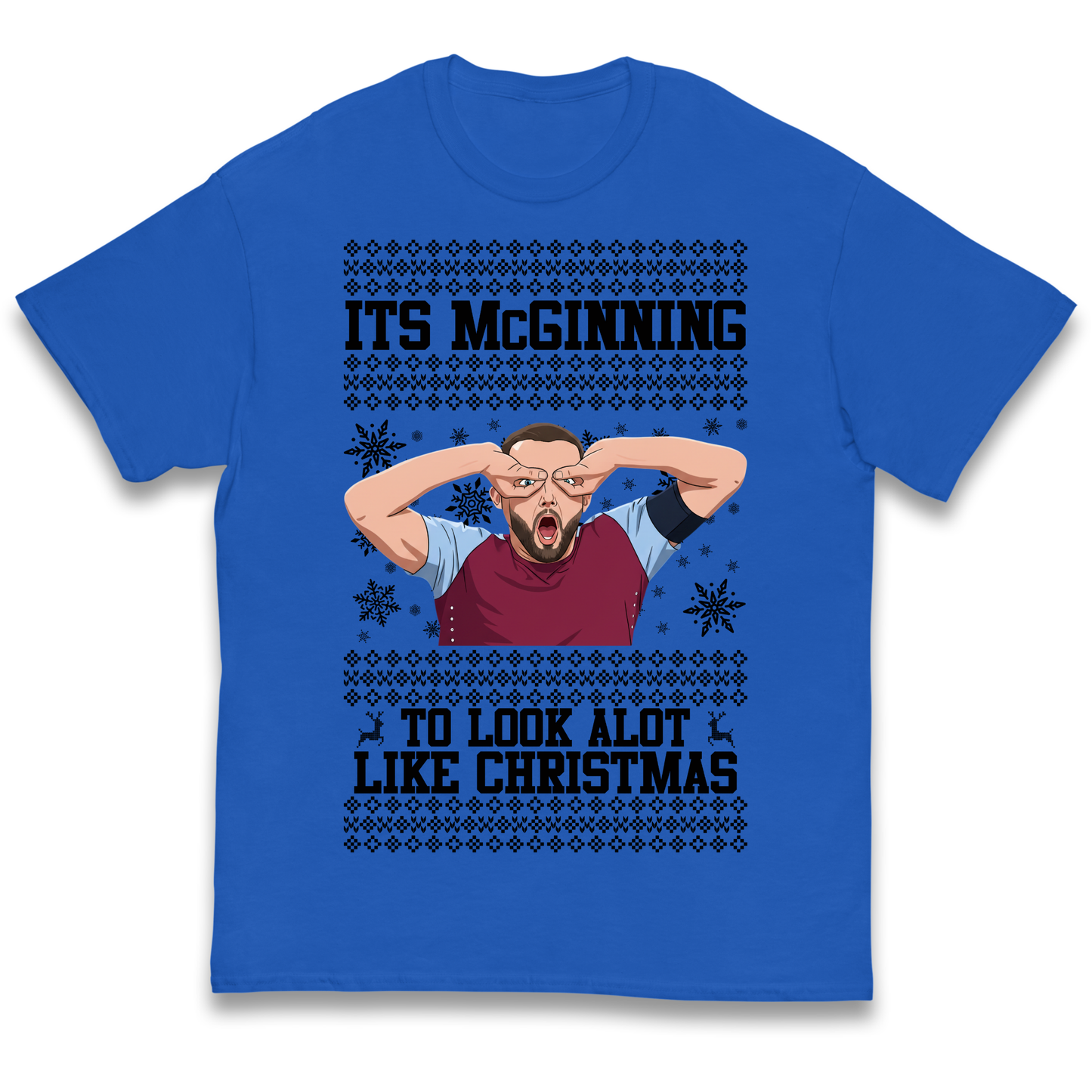 John McGinn Christmas Kids T Shirt