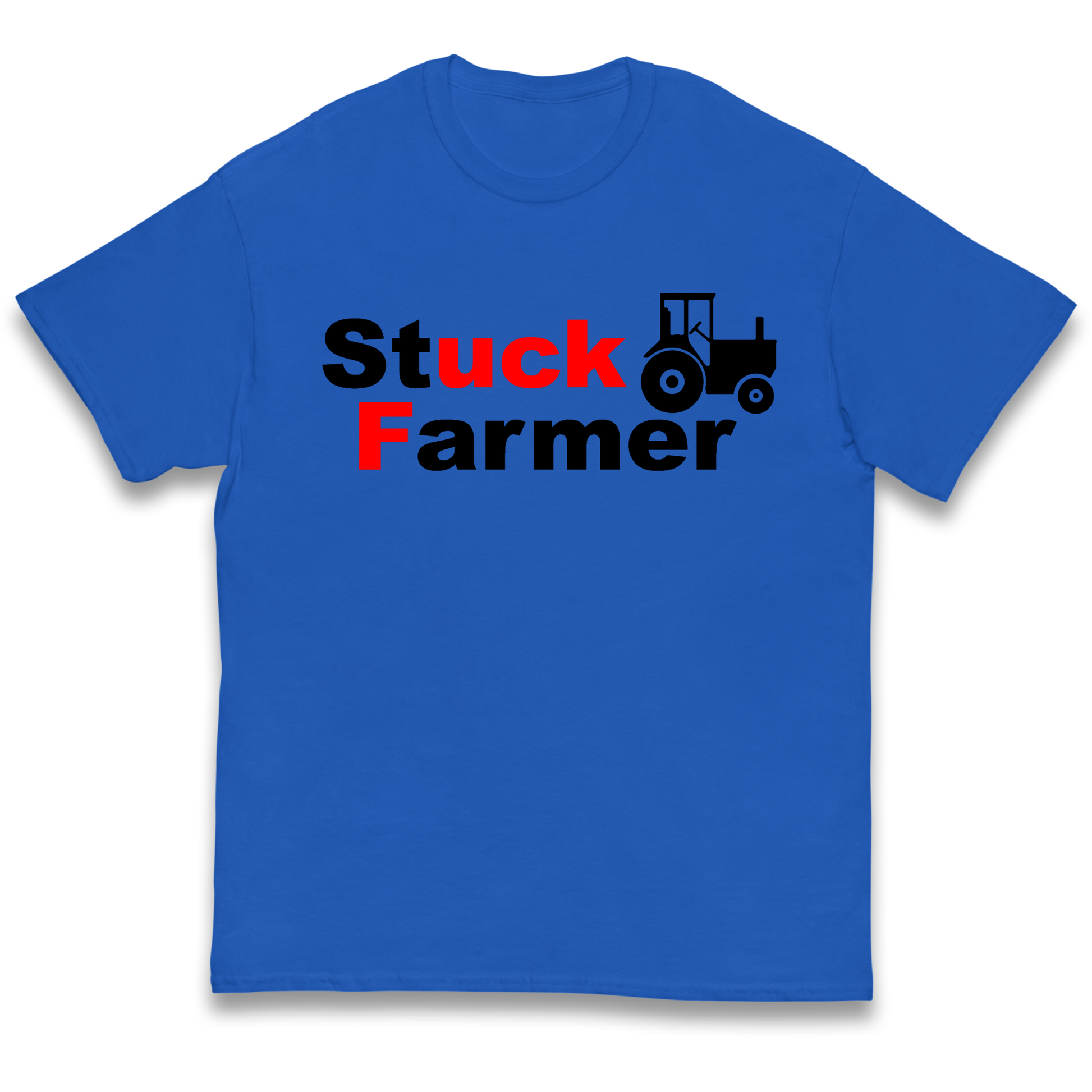 Stuck Farmer Kids T Shirt