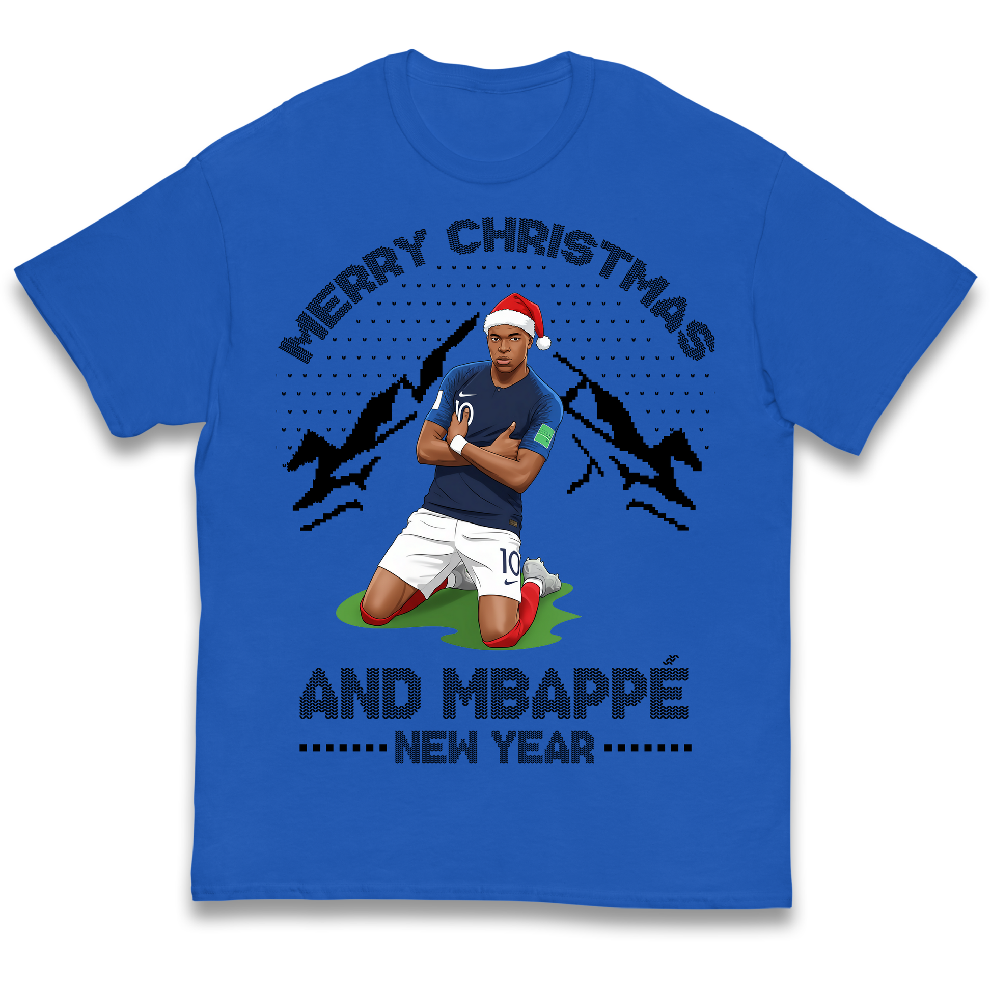 Mbappe Christmas Kids T Shirt