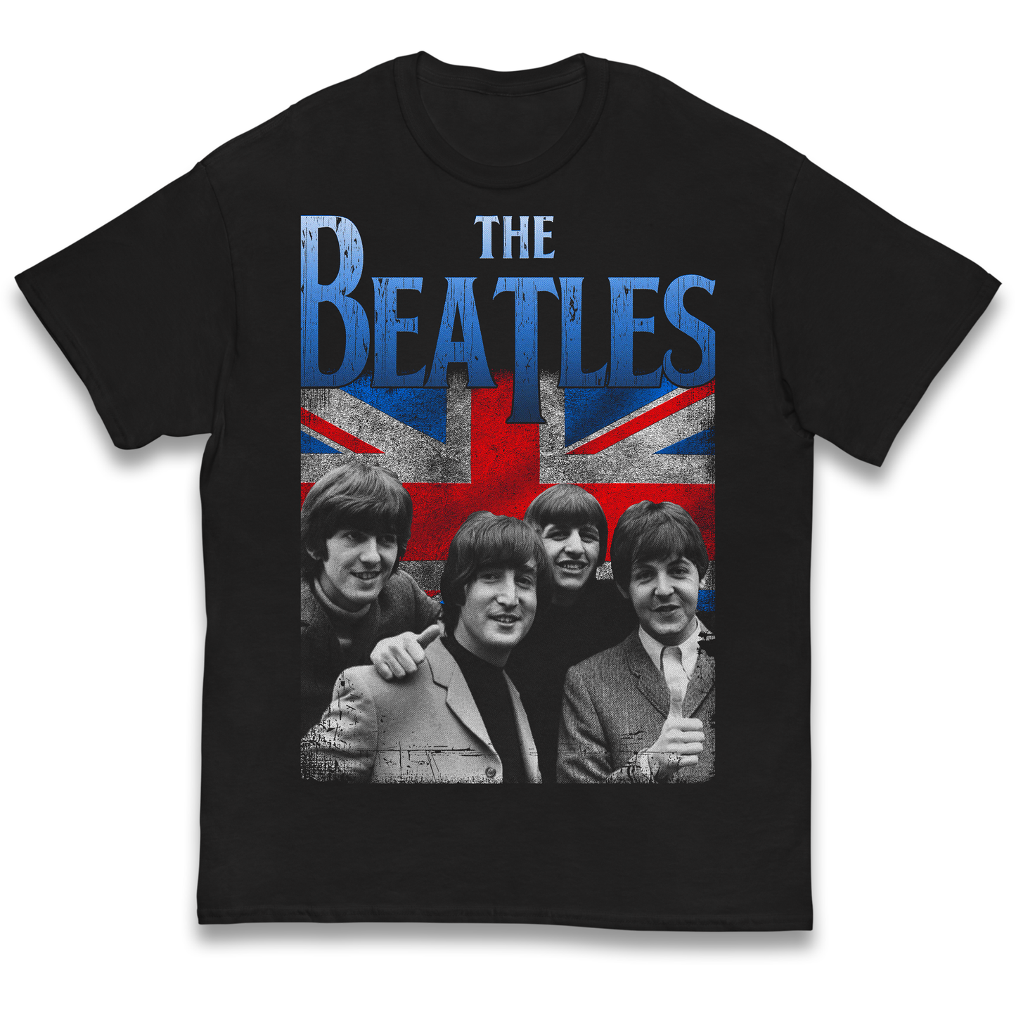 The Beatles Union Jack kids t shirt