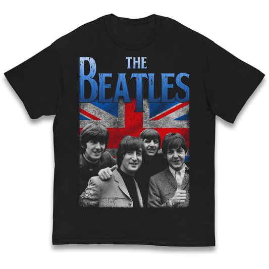 The Beatles Union Jack kids t shirt