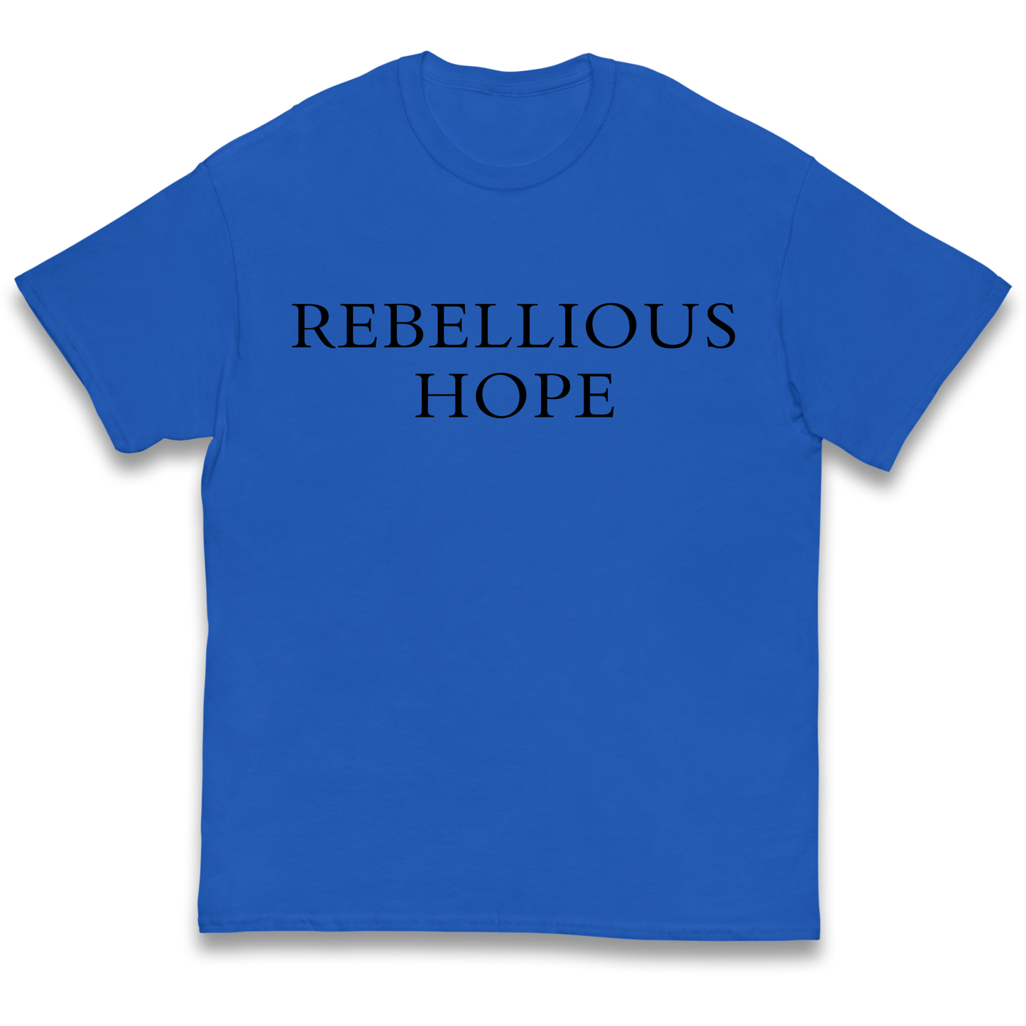 Rebellious Hope Embroidered kids t shirt