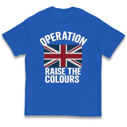 Operation Raise The Colours kids t shirt
