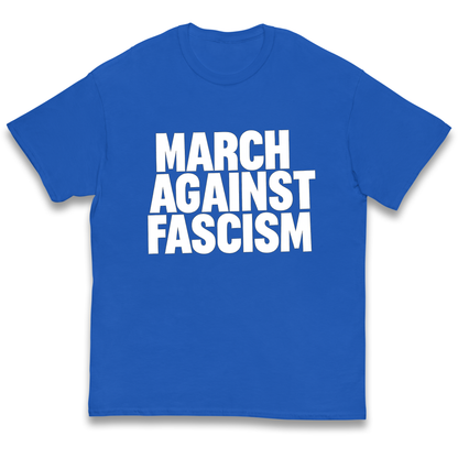 March Against Fascism kids t shirt