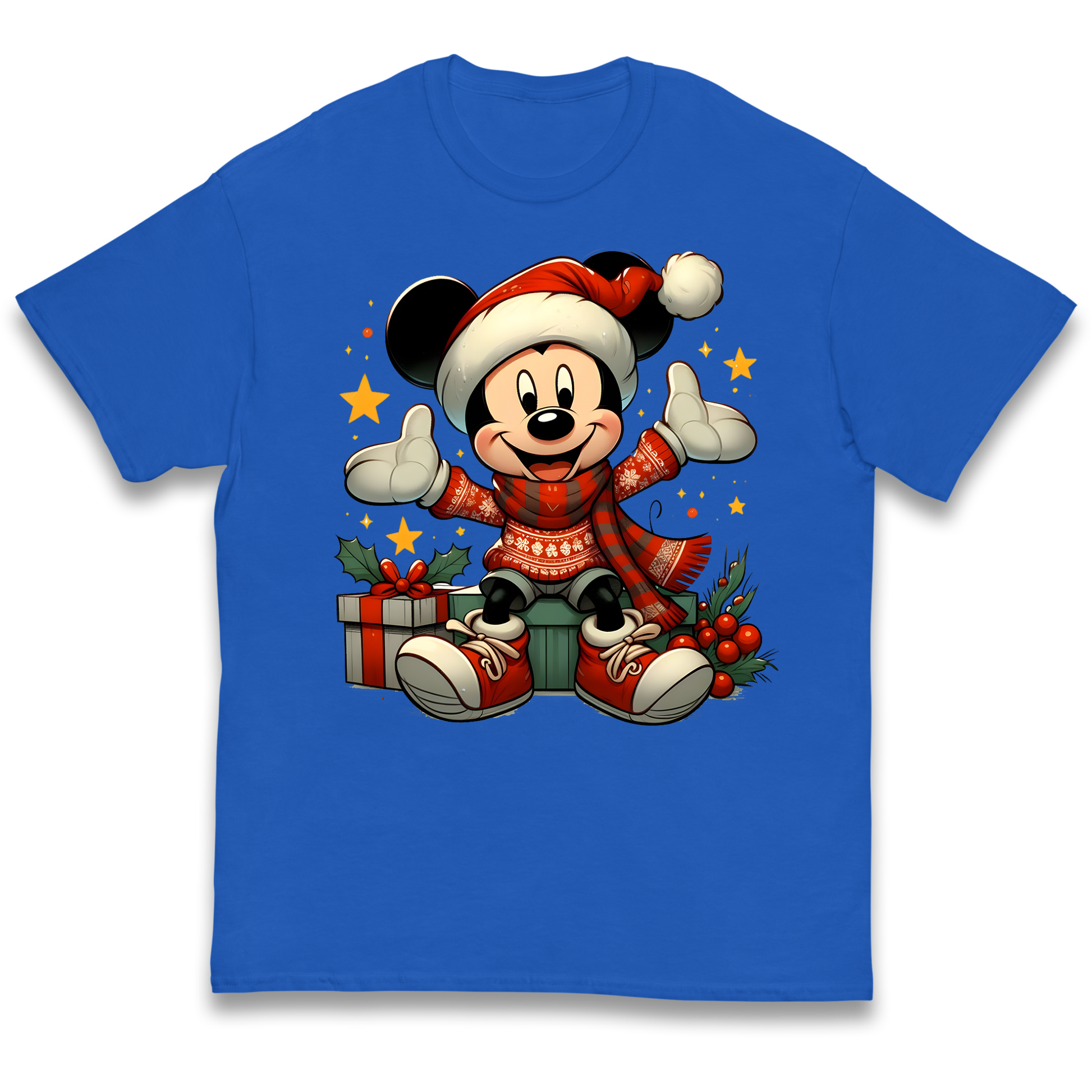 Micky Mouse Christmas kids t shirt