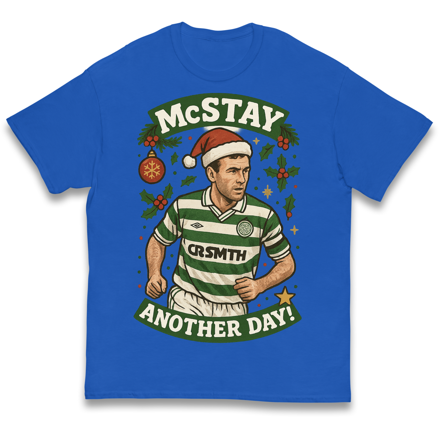 Paul McStay Celtic Christmas Kids T Shirt