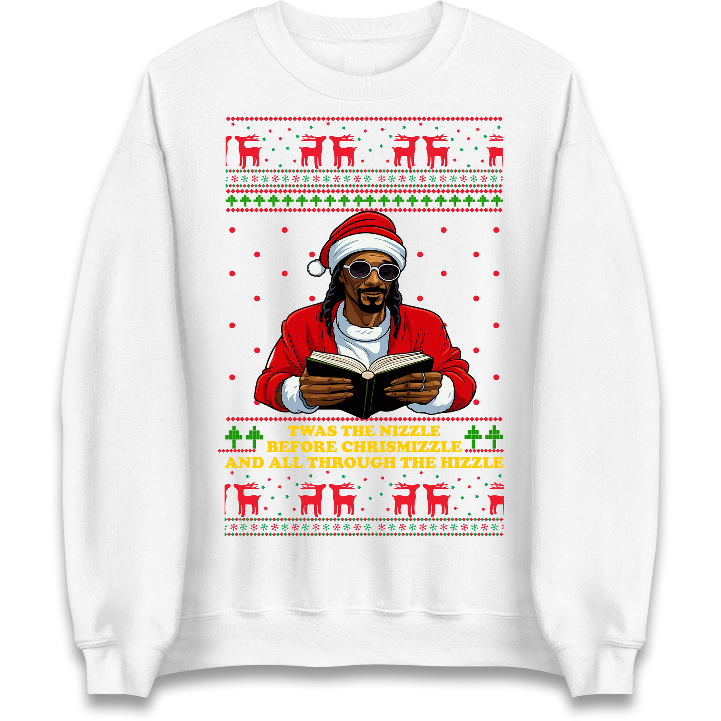 Snoop Dogg Nizzle Christmas Jumper