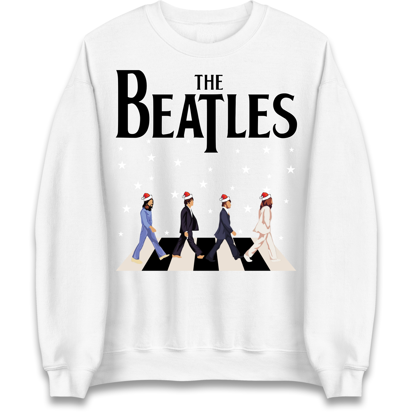 The Beatles Abbey Road Christmas Sweatshirt