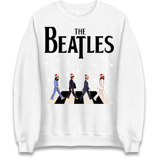 The Beatles Abbey Road Christmas Sweatshirt