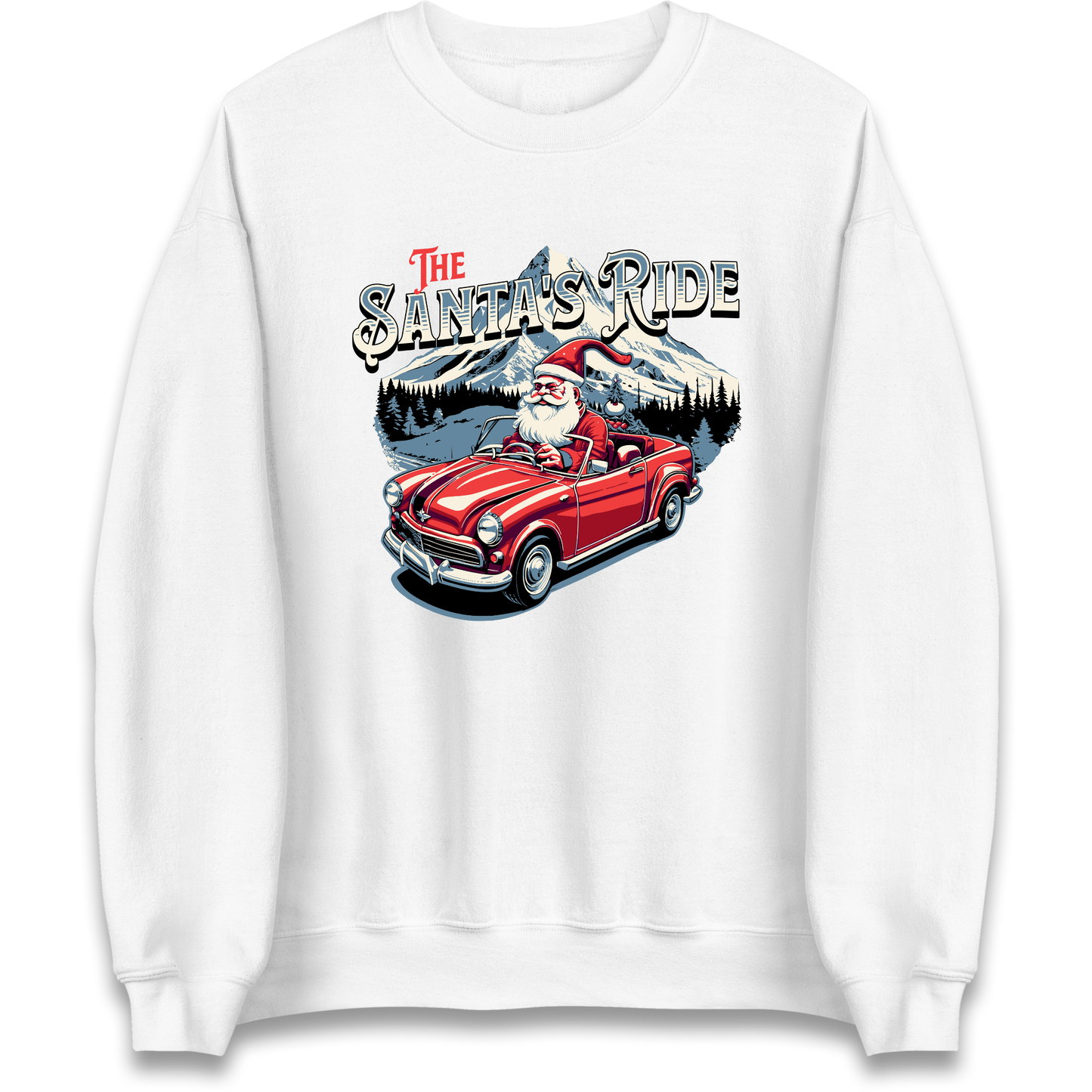 The Santas Ride Christmas Sweatshirt