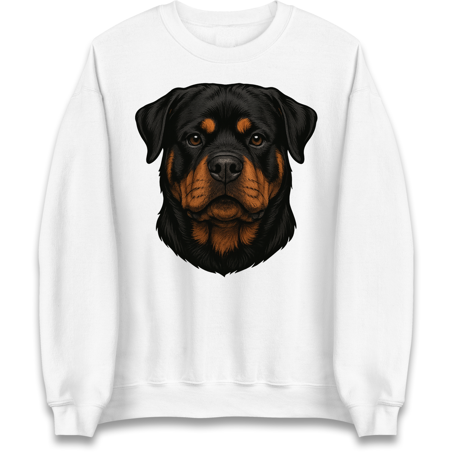 Rottweiler Face Sweatshirt