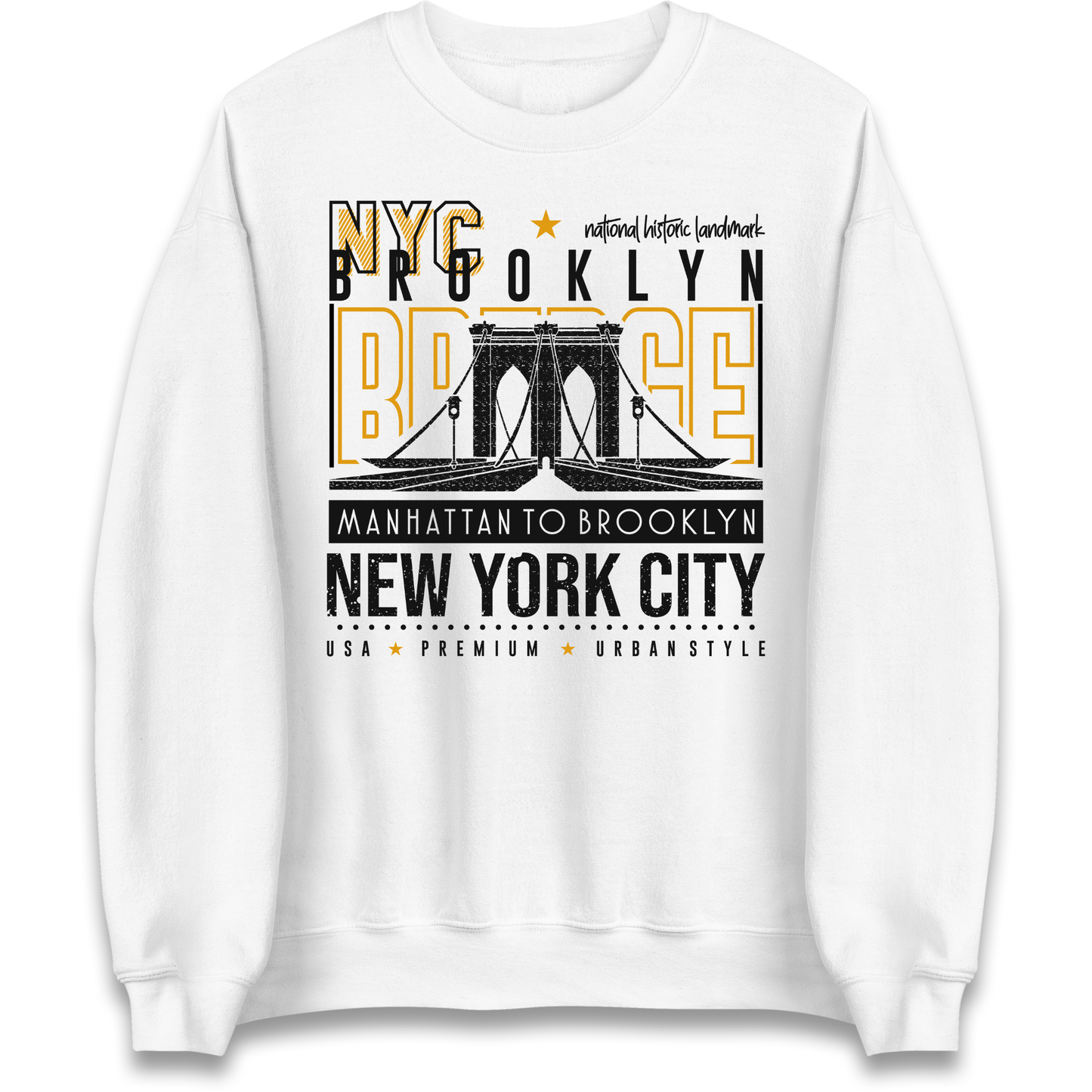 NYC Brooklyn Bridge Sweatshirt