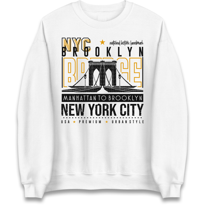 NYC Brooklyn Bridge Sweatshirt