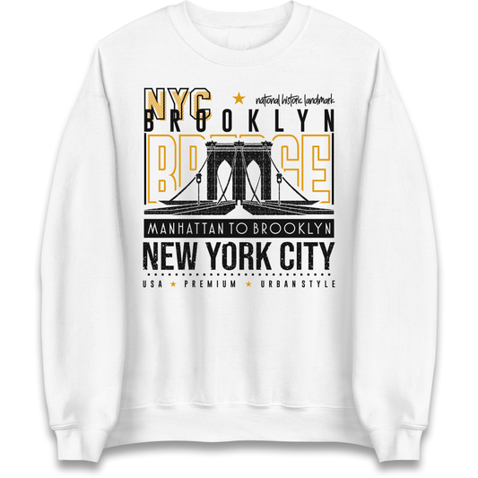 NYC Brooklyn Bridge Sweatshirt