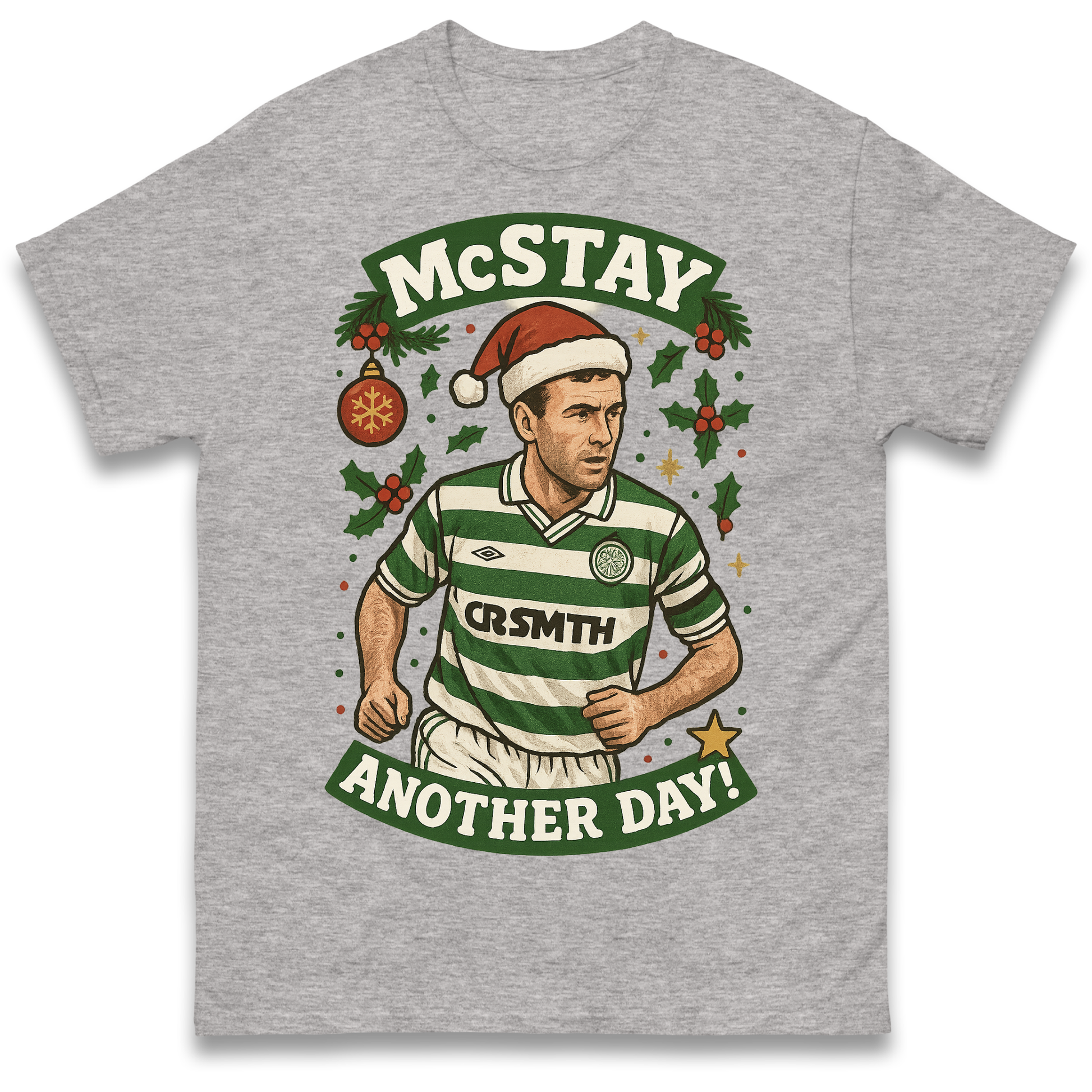 Paul McStay Celtic Christmas T Shirt