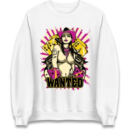 Wanted Ace Of Spades Sweatshirt