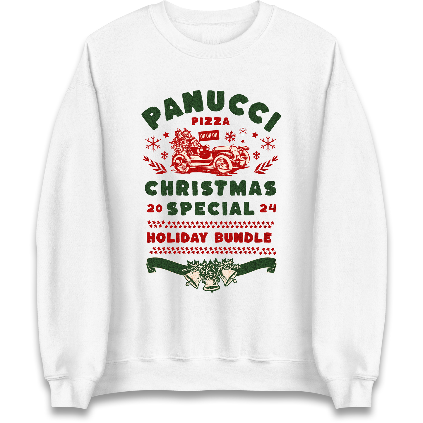 Panucci Pizza Christmas Special Christmas Sweatshirt