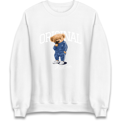 Teddy Bear Original Streetwear Sweatshirt
