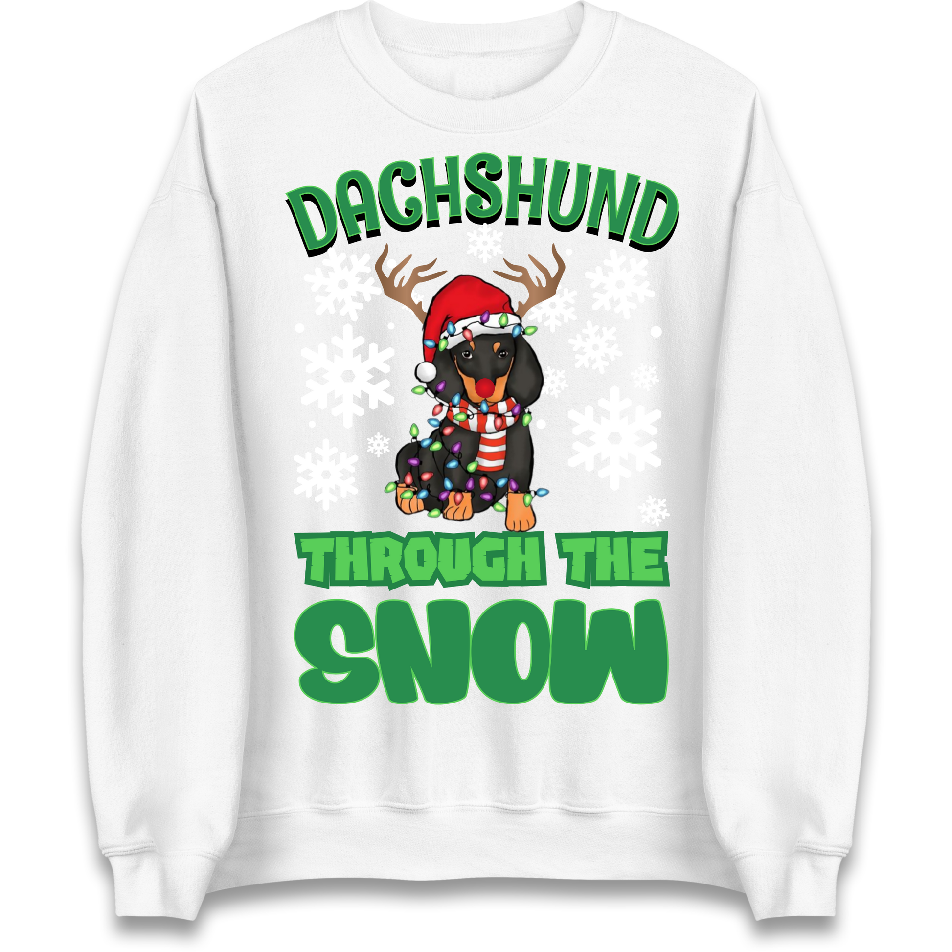 Dachshund Dog Christmas Jumper