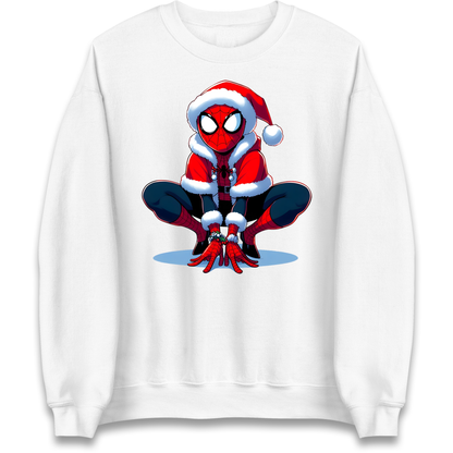 Spiderman Christmas Jumper Adult